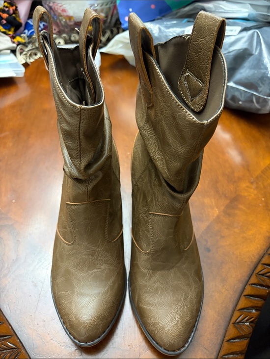 Charles Albert Shoes - Charles Albert Brown Lace-Up Western Ankle Boots